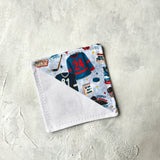 Hockey Romance - Second Period - Fabric Bookmark