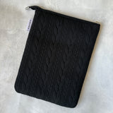 It’s Sweater Weather - Onyx -  Zippered Book Sleeve