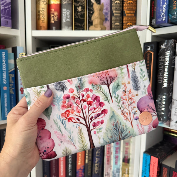 Pastel Forest e-reader Zippered Sleeve