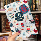 Hockey Romance - Second Period - Fabric Dust Cover