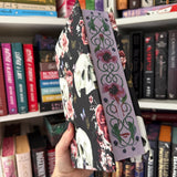 Skulls & Roses -  Fabric Book Dust Cover