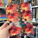 Grungy Autumn - Water Resistant e-reader Zippered Sleeve
