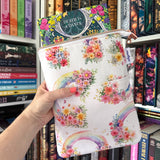 Where Rainbows Bloom - Zippered Book Sleeve