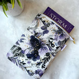 Lavender & Ink - Water Resistant - Zippered Book Sleeve