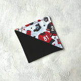Hockey Romance - Third Period - Fabric Bookmark