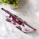 Winona Faux Leather Zipper Pouch
