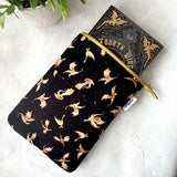 Gold Dragons -  Zippered Book Sleeve
