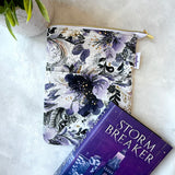 Lavender & Ink - Water Resistant - Zippered Book Sleeve