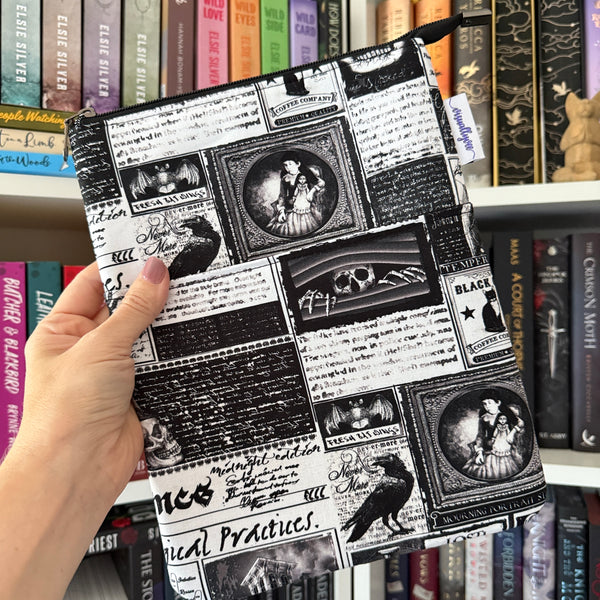 Gothic Times - Zippered Book Sleeve