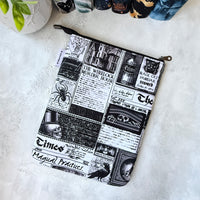 Gothic Times - Zippered Book Sleeve