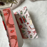 Cozy Christmas - Fabric Dust Cover
