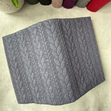 Sweater Weather - Indigo - Fabric Dust Cover