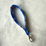 Go Jays Go - Fabric Keychain Wristlet