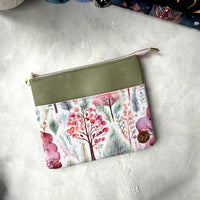 Pastel Forest e-reader Zippered Sleeve
