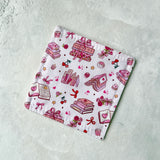 Bookish Valentine -  Fabric Bookmark