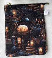 Night Library  -  Zippered Book Sleeve