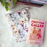 Wildflower Love - Zippered Book Sleeve