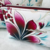 Valemount Faux Leather Zipper Pouch