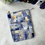 Patchwork - Water Resistant Zippered Book Sleeve
