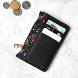 Mini Wallet - Romantasy Skulls