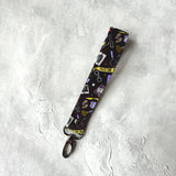 True Crime - Fabric Keychain Wristlet