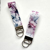 Keychain - Pink & Teal Floral