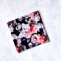 Pretty Peony Fabric Bookmark