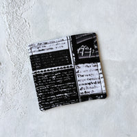 Gothic Times -  Fabric Bookmark