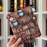 Antique Bookshelf - e-reader Zippered Sleeve