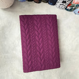 Sweater Weather - Plum - Fabric Dust Cover