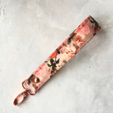 Rose Garden - Fabric Keychain Wristlet