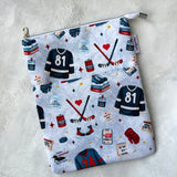 Hockey Romance - First Period - Zippered Book Sleeve