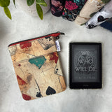 Aces High - Water Resistant e-reader Zippered Sleeve