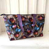 Midnight in Bloom Tote Bag