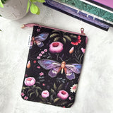 Night Moths  -  Zippered Book Sleeve
