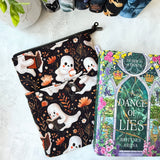 Literary Ghosts - Zippered Book Sleeve