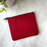 It’s Sweater Weather - Crimson - e-reader Zippered Sleeve