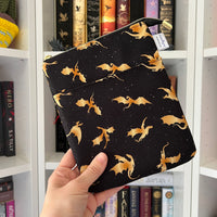 Gold Dragons  - e-reader Zippered Sleeve