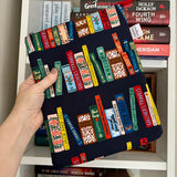 A Fairytale Bookshelf -  Zippered Book Sleeve