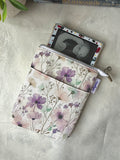 Wildflower Whispers - Water Resistant - e-reader Zippered Sleeve