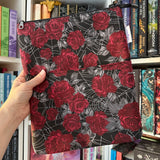 Dark Webs & Roses -  Zippered Book Sleeve