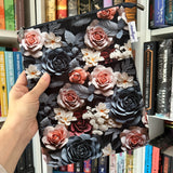 Clay Florals - Zippered Book Sleeve