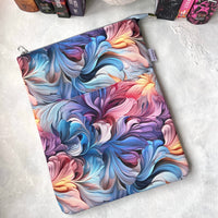 Rainbow Fractals - Zippered Book Sleeve
