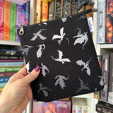 Monochromatic Dragons - e-reader Zippered Sleeve