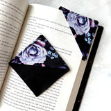 Purple Floral Fabric Bookmark