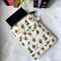 Athletic Avocados -  Zippered Book Sleeve