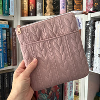 It’s Sweater Weather - Dusty Rose e-reader Zippered Sleeve