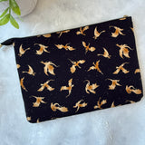 Gold Dragons Tablet/Laptop Zippered Sleeve