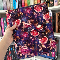 Gilded Roses -  Zippered Book Sleeve