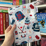 Hockey Romance - First Period - Zippered Book Sleeve
